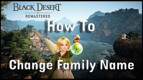 bdo family name|Guide to the New, Randomly